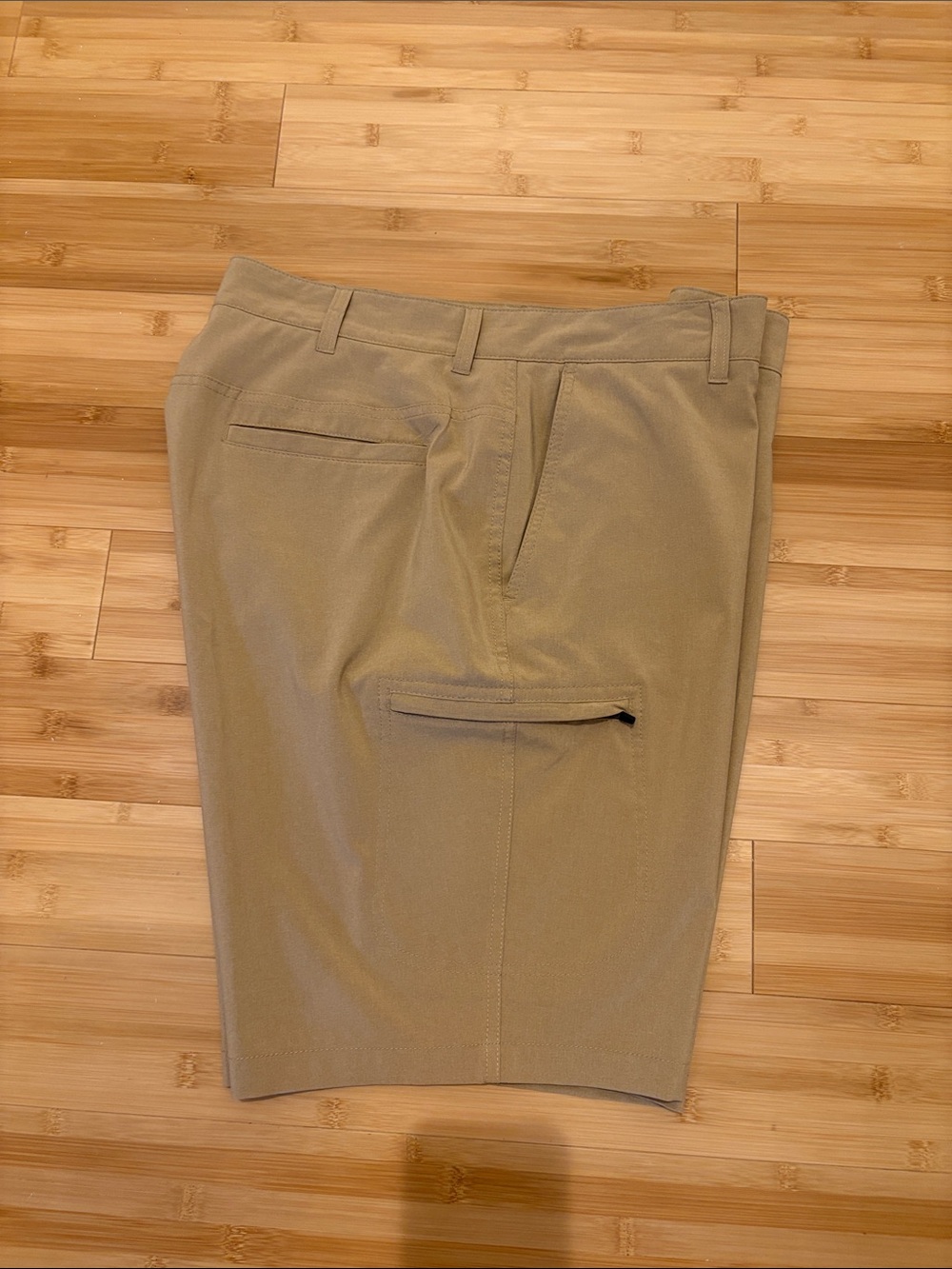 Men's Classic Tan Performance Shorts by Panama Jack in Size 38